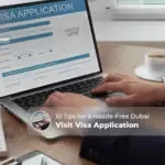 Hassle-Free Dubai Visit Visa | Dubai Visa Tips Blog Banner by The Dubai Visit Visa