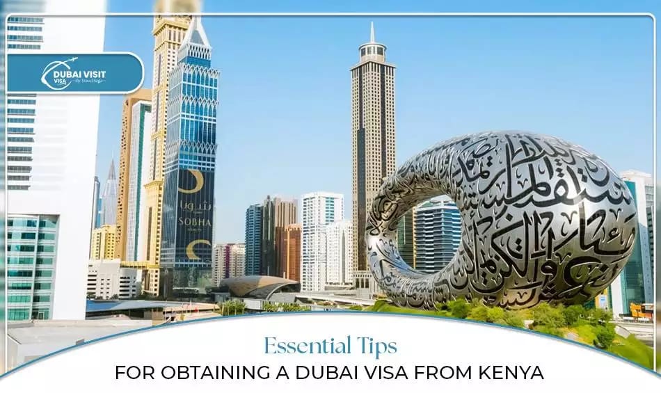 Dubai visa from Kenya | Dubai visa for Kenyan citizens blog banner by the dubai visit visa