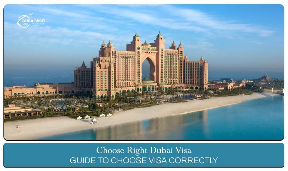 choose right Dubai visa | best Dubai visa for my needs blog banner by the dubai visit visa