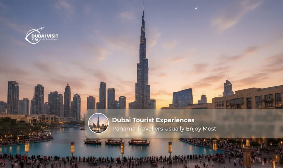 Panama travellers enjoying Dubai attractions, desert safari, and city experiences